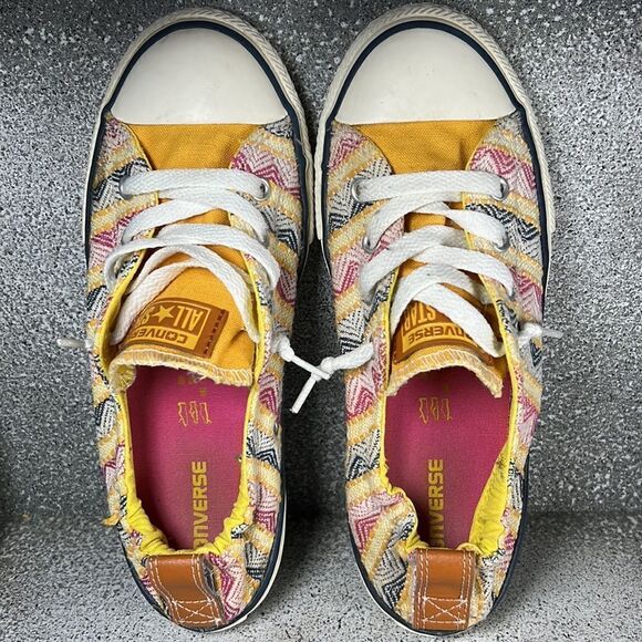 Converse Shoreline Slip On Textured Sneakers Shoes Size 4 youth - Picture 7 of 8